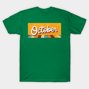 October T-Shirt